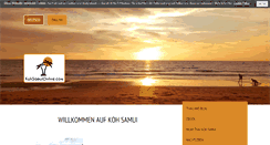 Desktop Screenshot of kohsamuionline.com